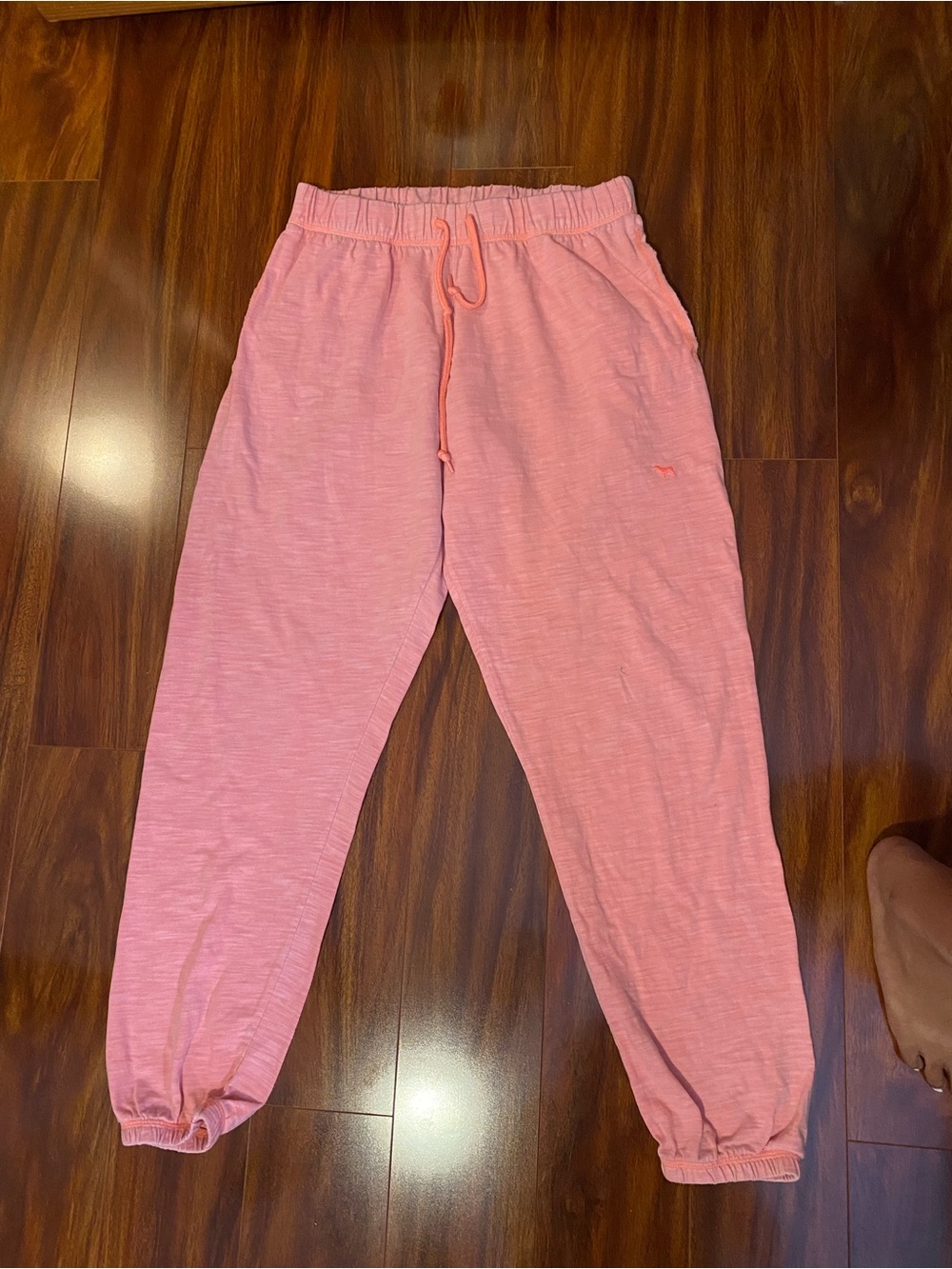 PINK Victoria's Secret Light coral Pink Jogger Sweatpants